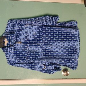 Michael Kors Blue Blouse Flowy